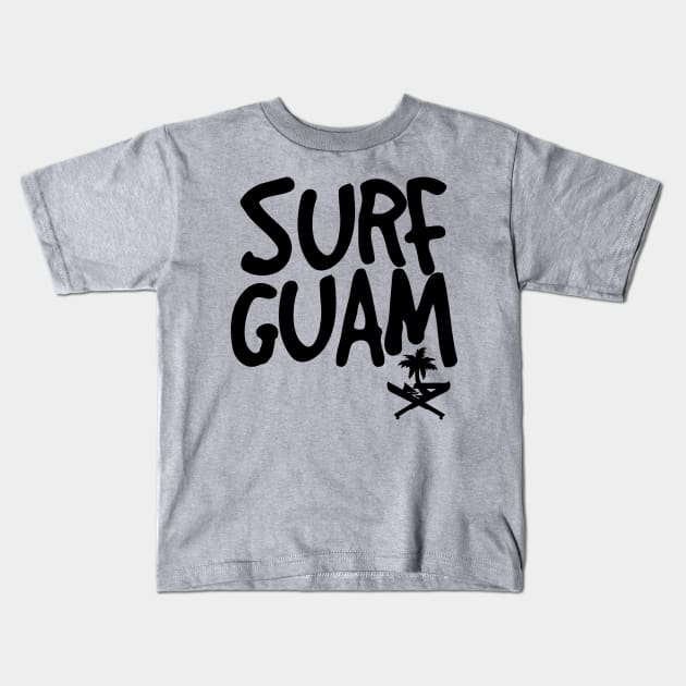 Surf Guam Kids T-Shirt by RUN 671 GUAM